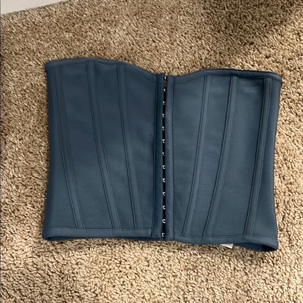 Blue Corset Top